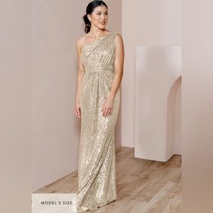 Revelry Starla Sequin Dress. Size 4. Very pretty on!